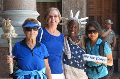 They rent buses for us to be at the State Capital for the passing of vital legislation to protect women and their unborn.   Today, we believe Texas is one of the safest places in America for the preborn.